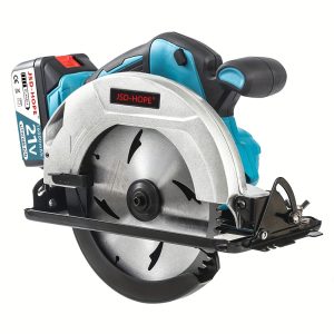 1 set 7-Inch Brushless Rechargeable Circular Saw for Woodworking, Stone Cutting, and Inverted Disc Cutting