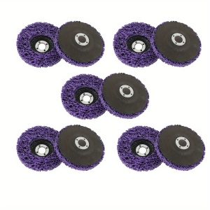 Strip Discs Stripping Wheel For Angle Grinders Purple 10 Pack 4 inchx 5/ 8 inch