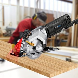 1 Set 4 Amp 3500 RPM Circular Saw, Max. Cutting Depth 1-11/16