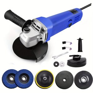 Corded Grinder 4-1/2 In Angle Grinder Tool Angle Grinder Car Polisher, Car Detailing Grinder, Electric Saw Angle Grinder Power Tool, Electric Metal Grinder, Home Improvement Tool Metal And Stone Grinding